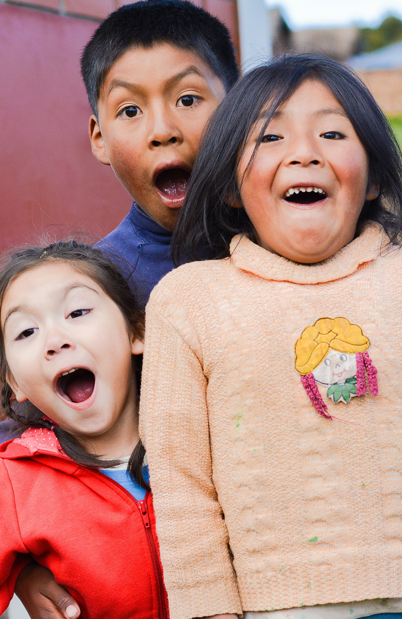 Image of children from a volunteer project in South America - KILROY