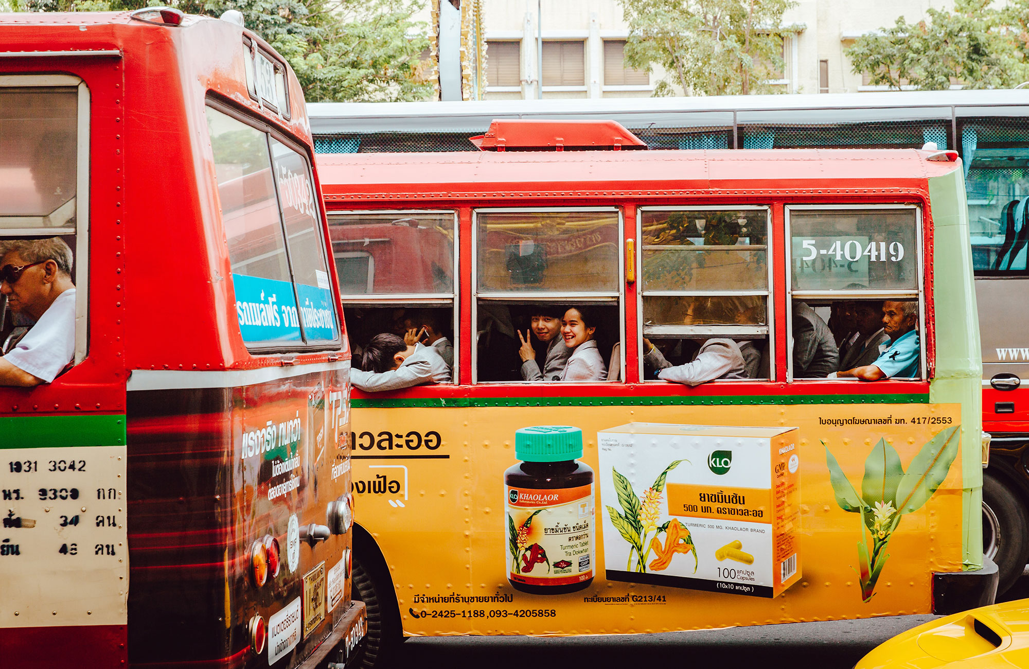 Image of a local bus in Thailand - KILROY