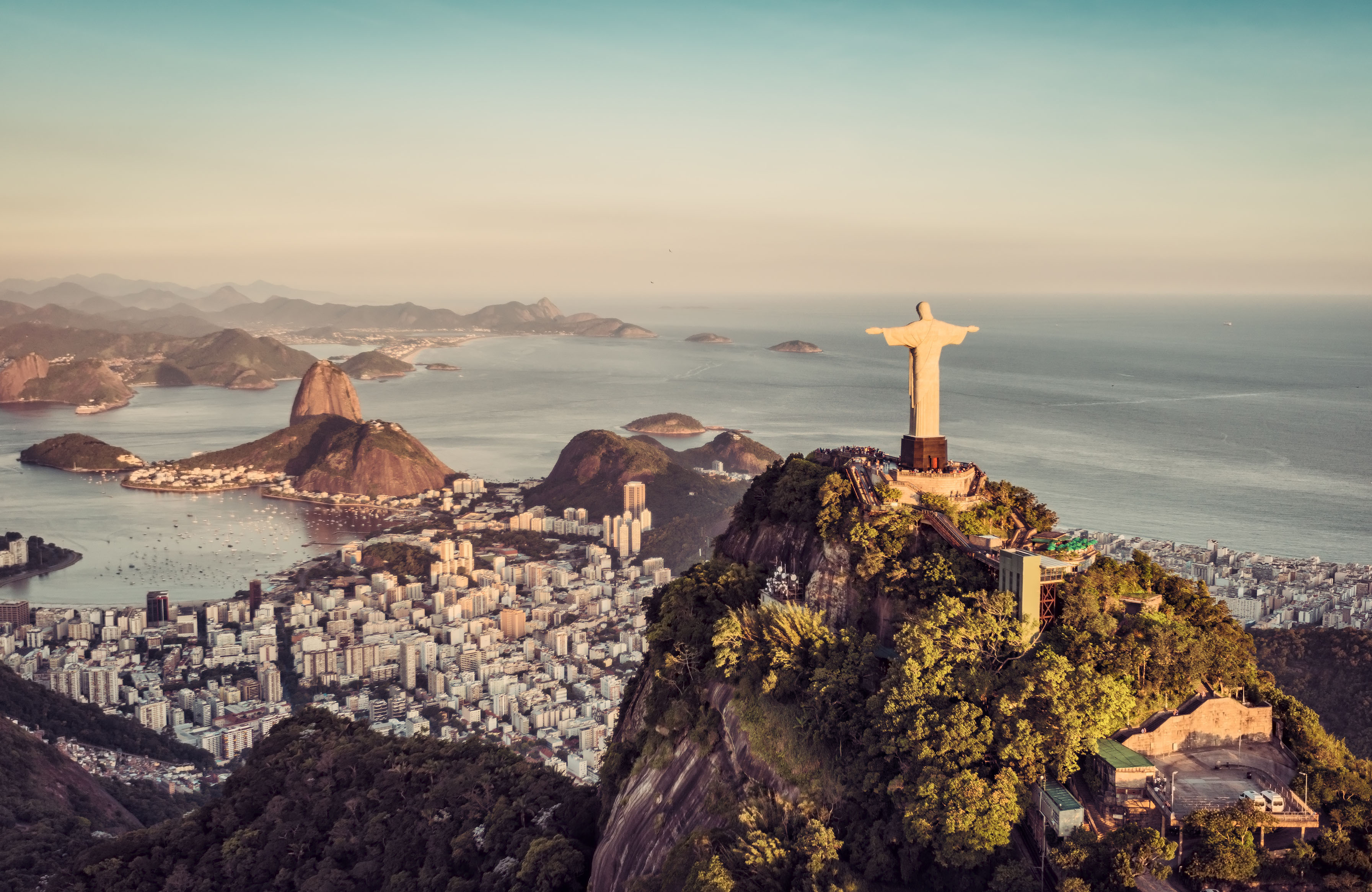 View of Rio de Janeiro and the famous Christ the Redeemer statue in Brazil - KILROY