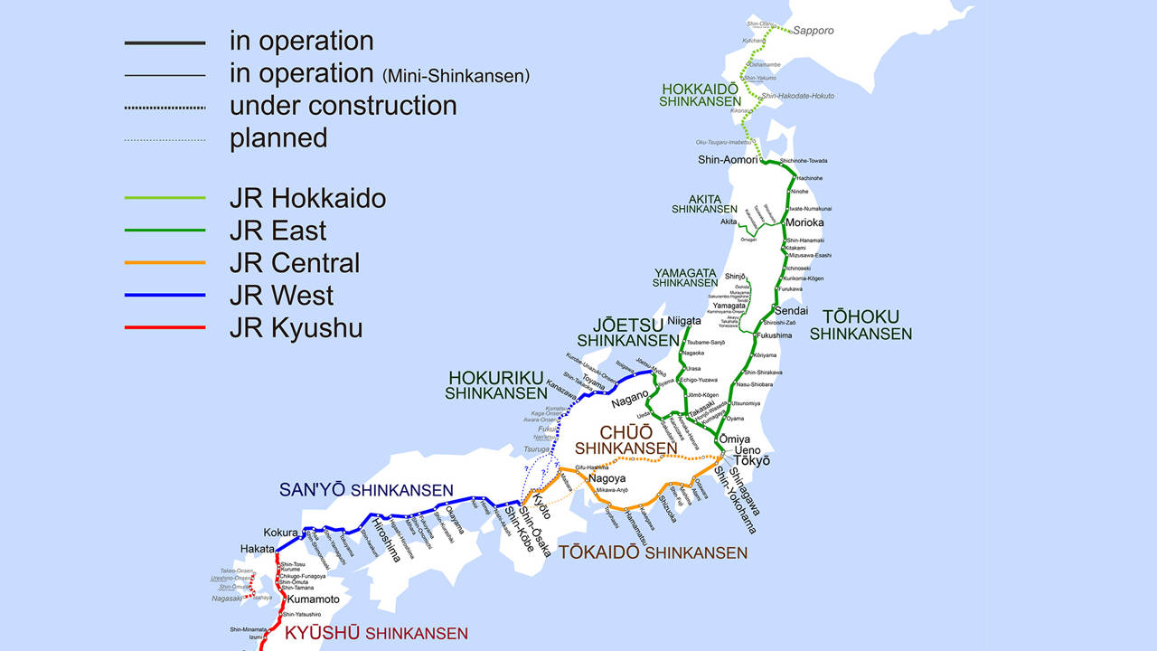 Jr Train Pass Map Japan Rail Pass | KILROY