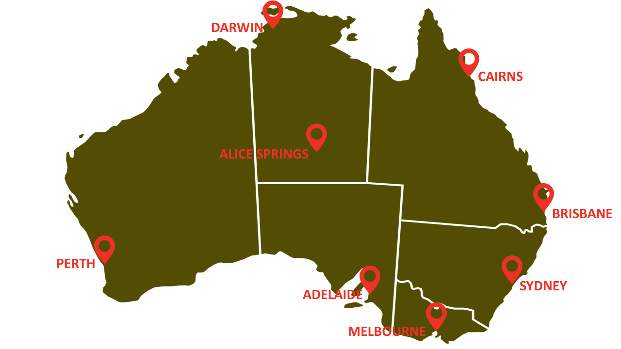 Deuce rental locations in Australia
