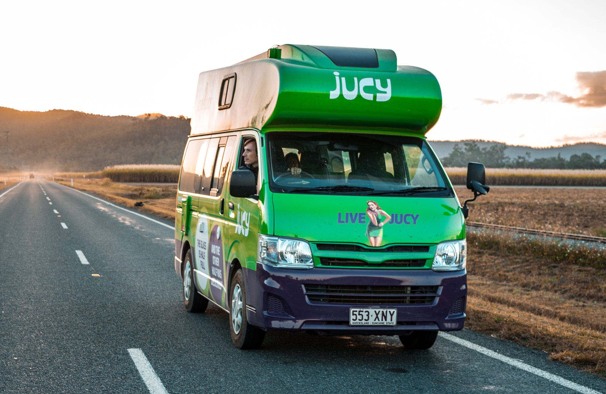 Rent a Jucy Condo campervan in Australia