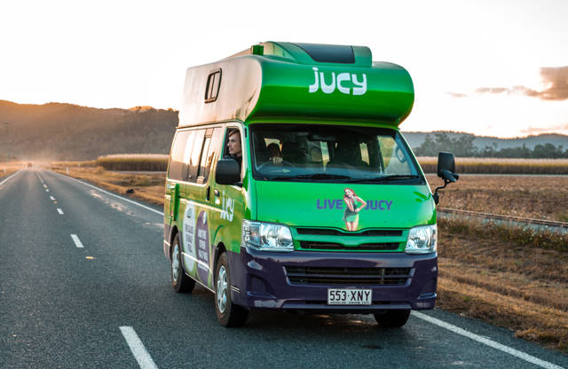 Rent a Jucy Condo campervan in Australia
