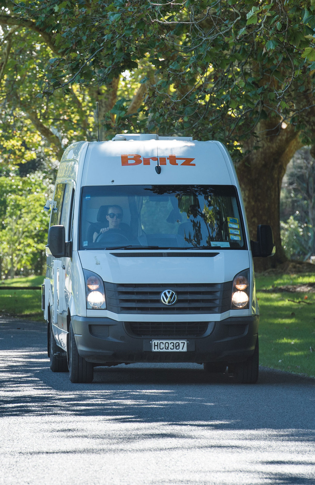 Image of a Britz Venturer campervan in New Zealand - KILROY