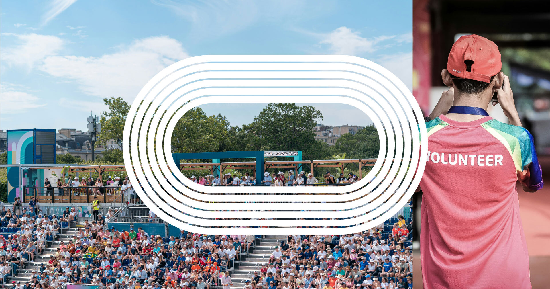 Olympic Volunteering Kilroy Hero Graphic