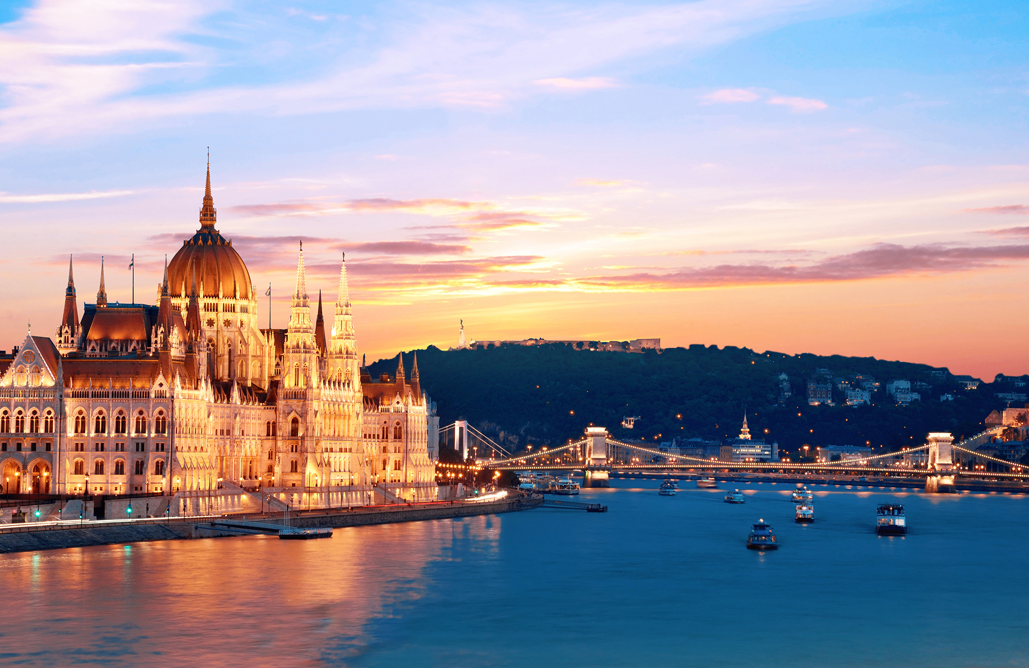 Hungary Budapest Donau Rivercruise