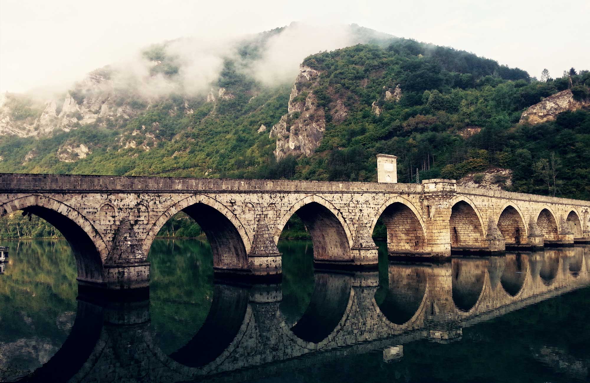 Bosnia And Herzegovina Višegrad Bridgein Stone Cover