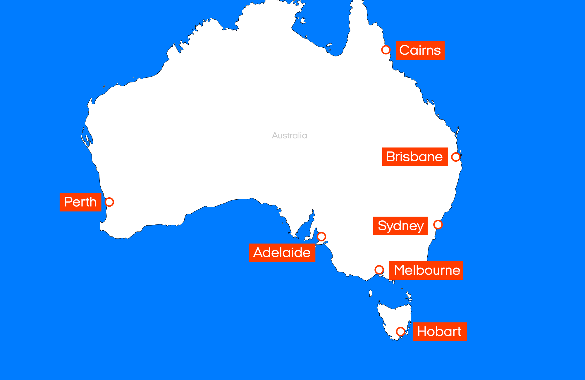 Image of rental locations in Australia for the Star RV Polaris 6 - KILROY