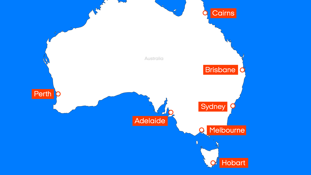 Image of rental locations in Australia for the Star RV Polaris 6 - KILROY