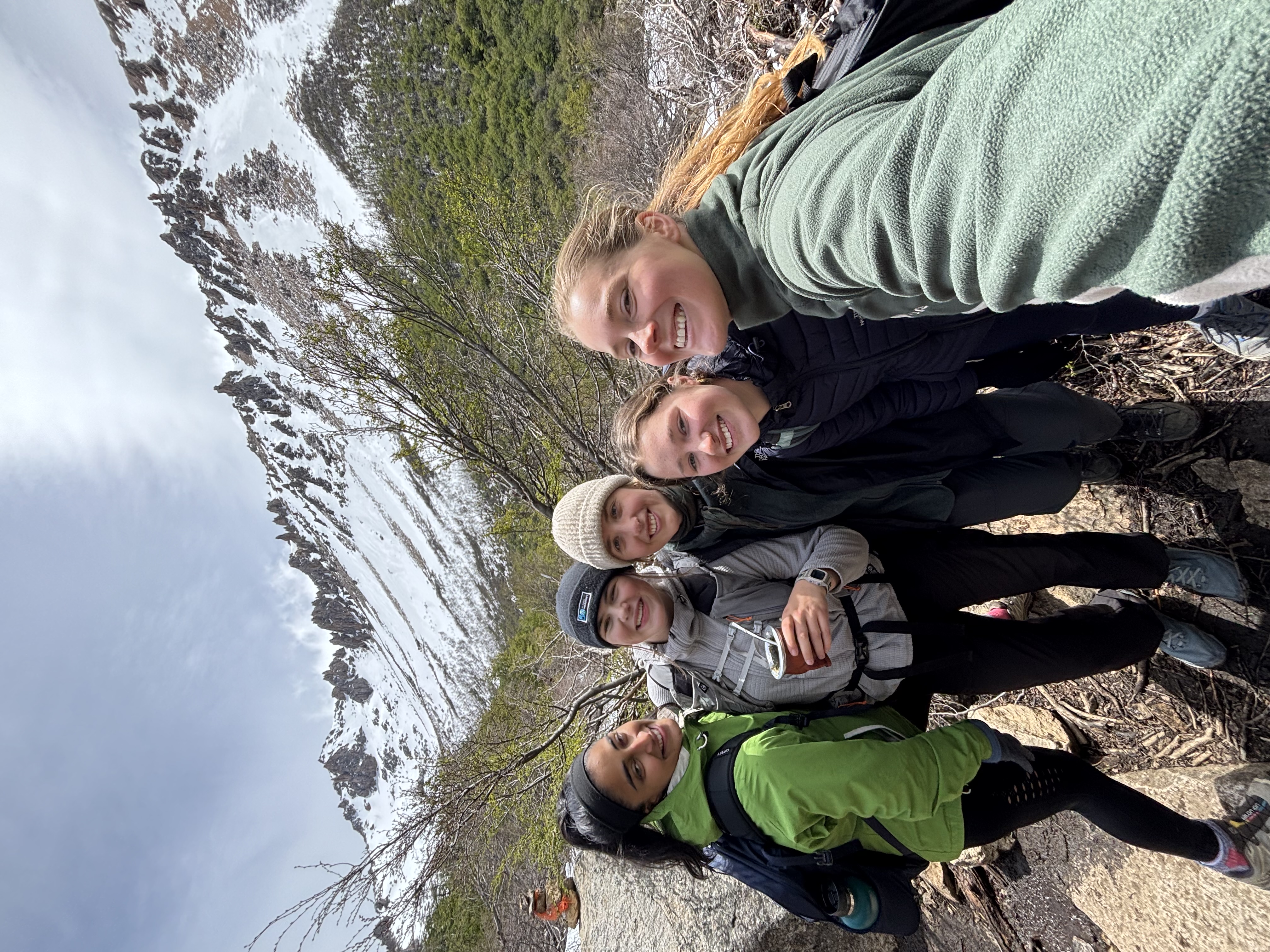 Image of a group of female travellers on the W Trek in Chile - KILROY