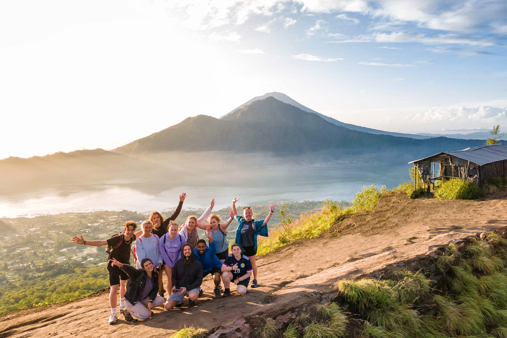 Indonesia Bali Batur Drone Group
