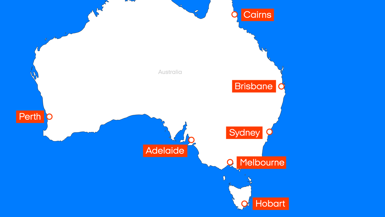 Condo rental locations in Australia