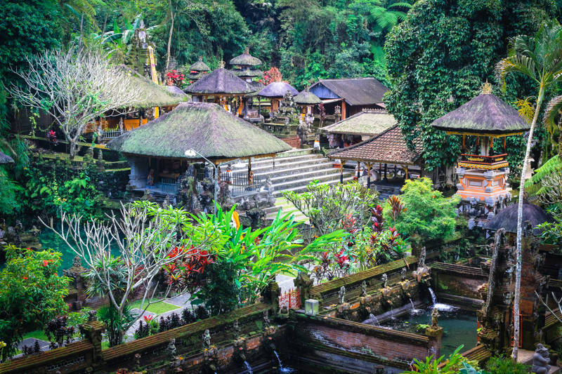 Gunung Kawi temple in Ubud on the island of Bali in Indonesia - KILROY