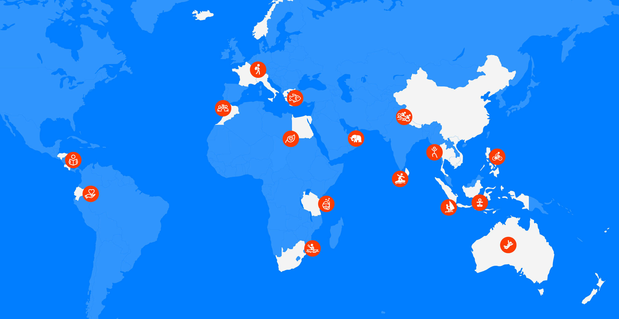 HEADER Sober Curious Travel World Map KILROY