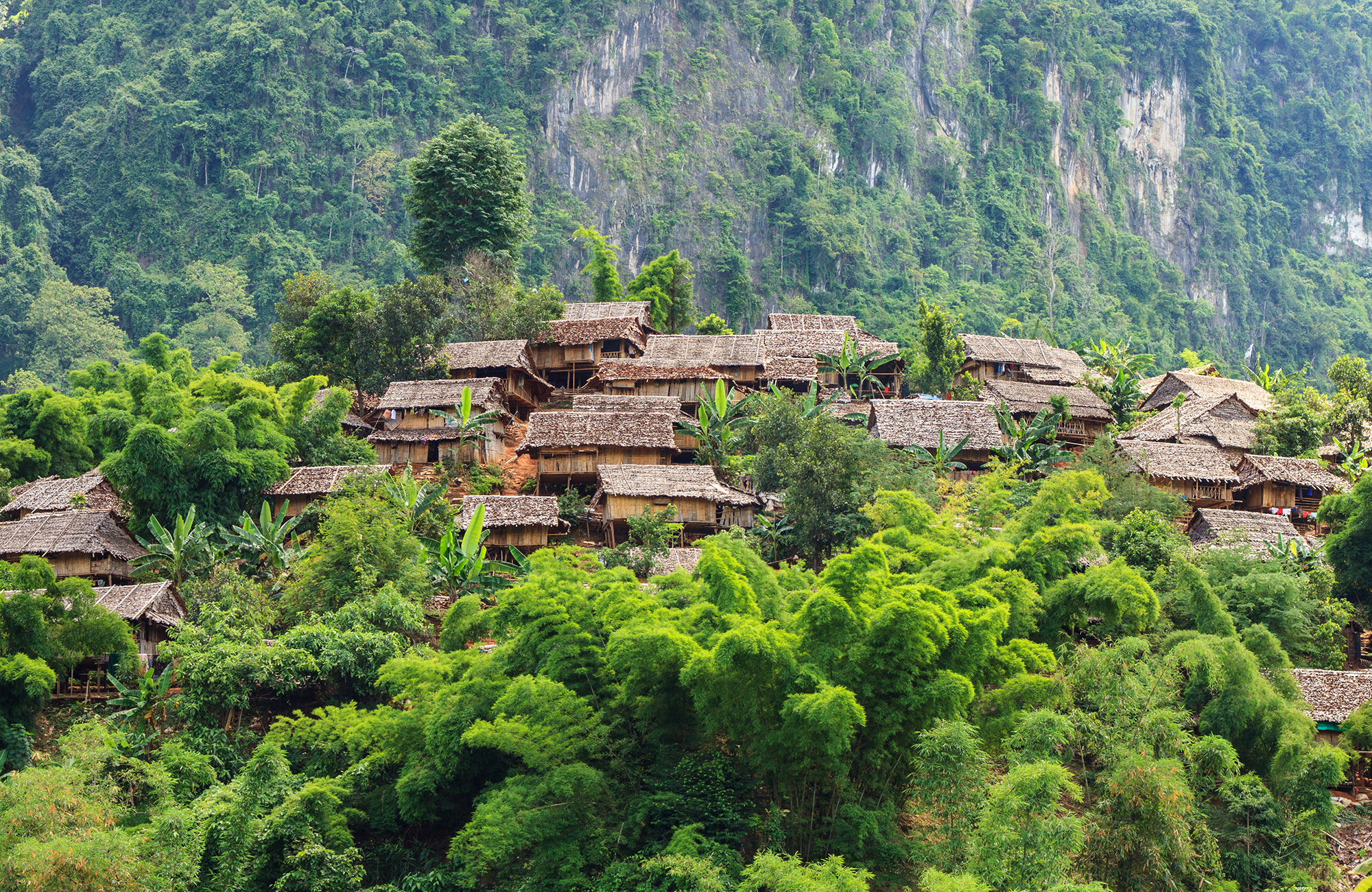 Karen Hill Tribe Chiang Mai Thailand