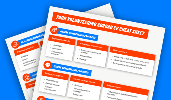 Volunteer Abroad Summer Cheat Sheet Preview KILROY