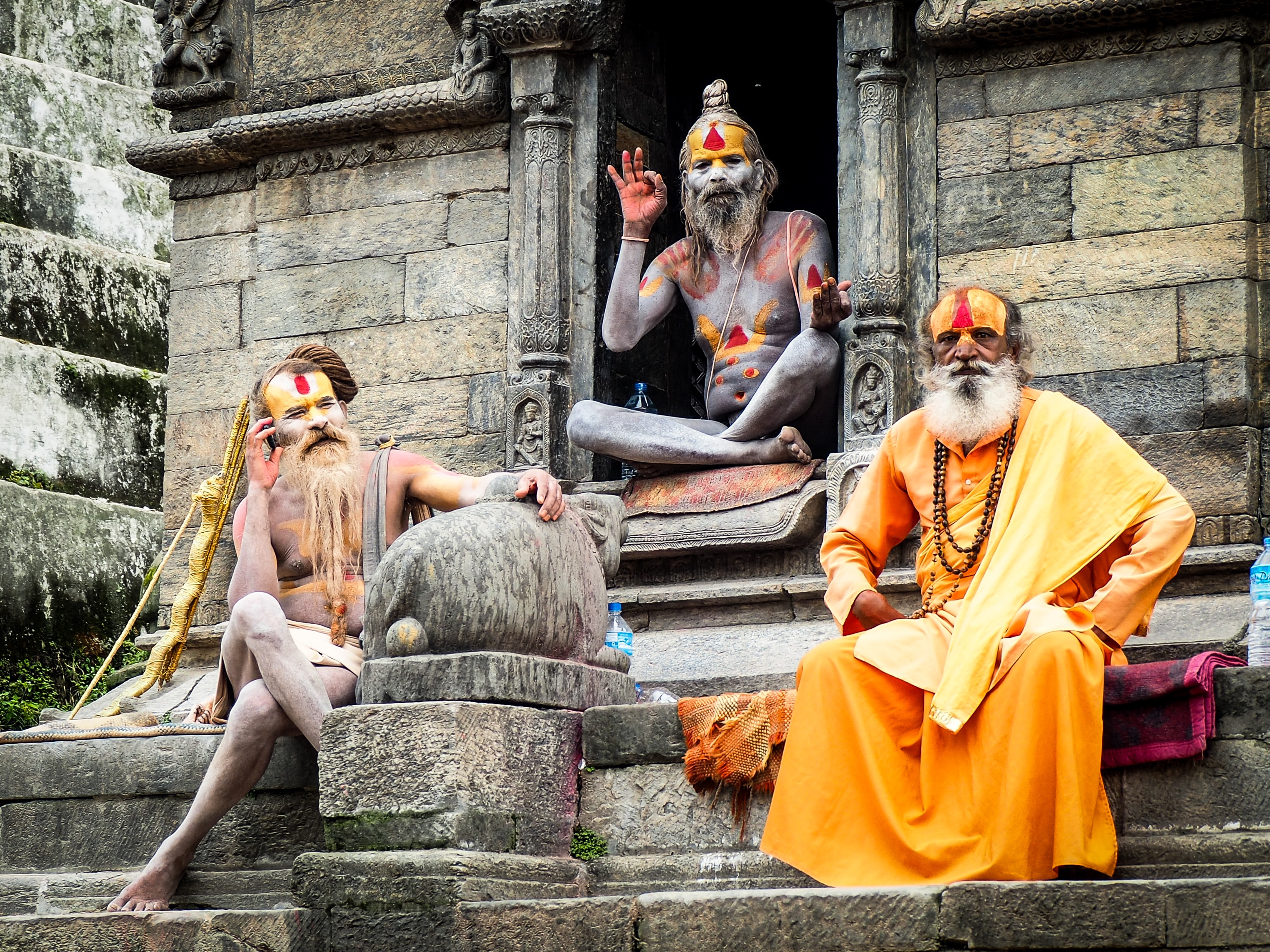 Image of a group of Sadhus in India - KILROY