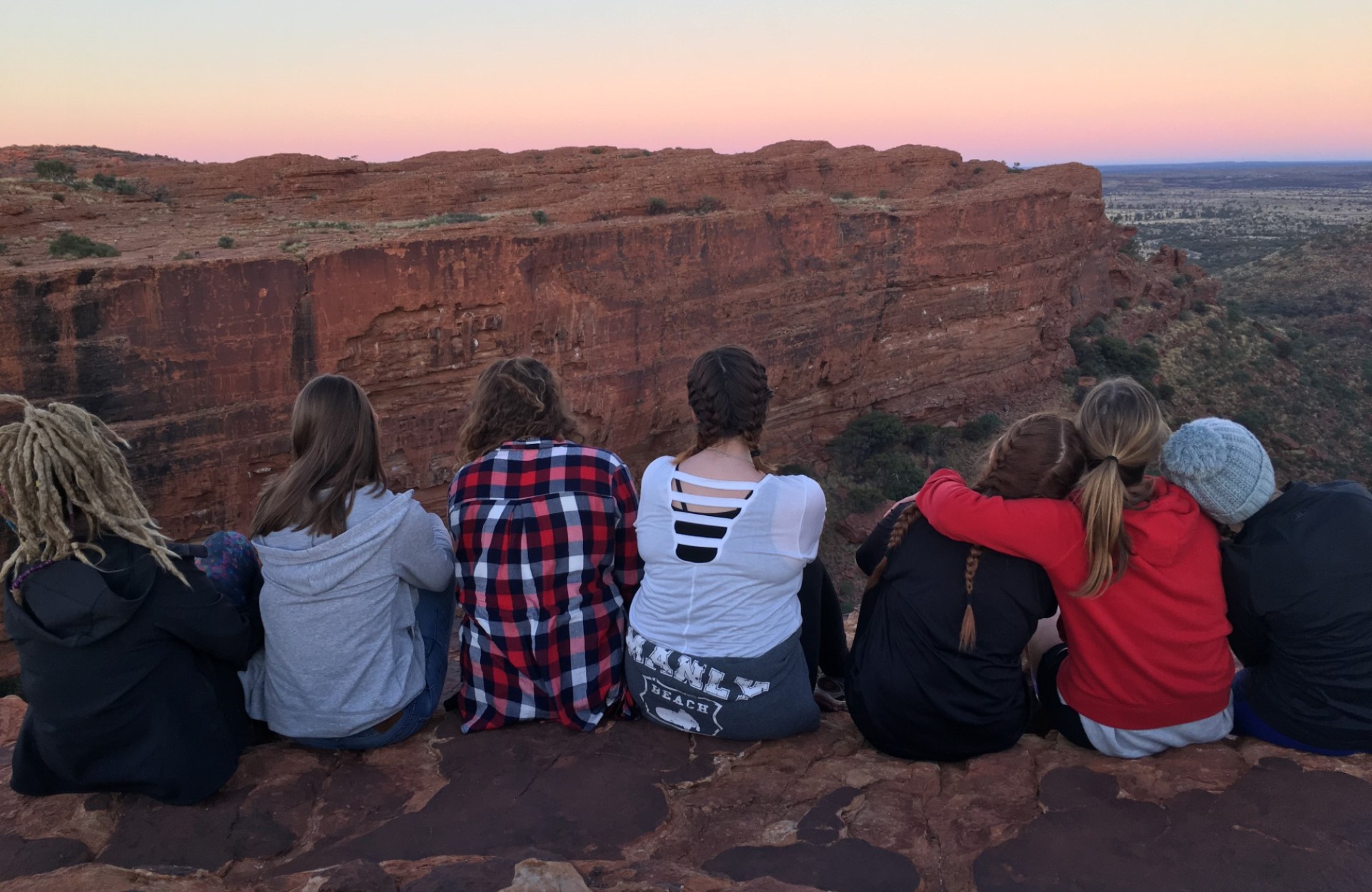 Group Of Friends In Australia