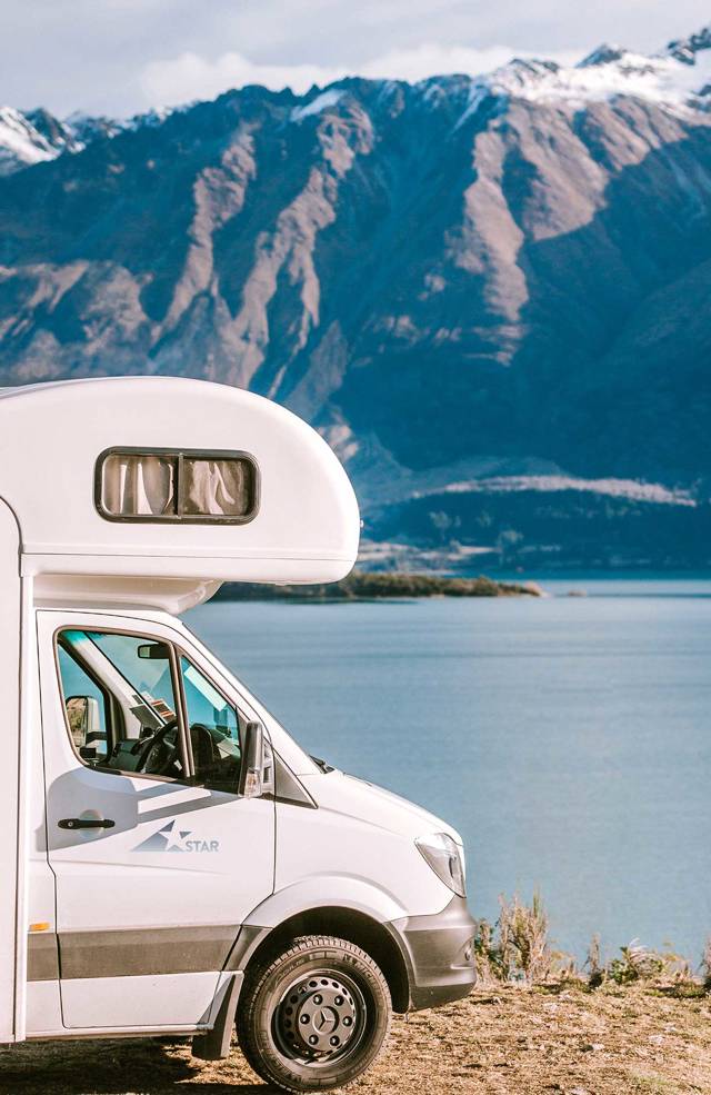 Polaris 6 Parked By The Lake