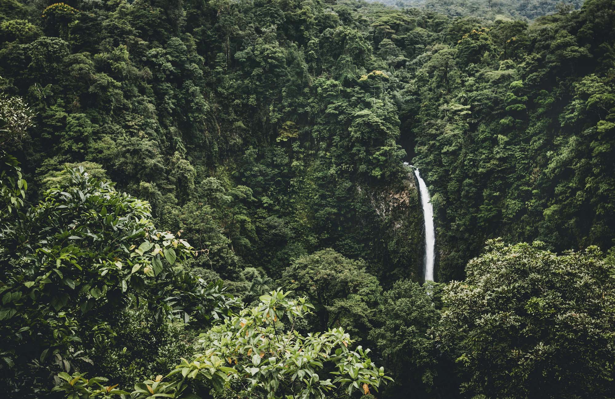 Image of a waterfall in Costa Rica - KILROY